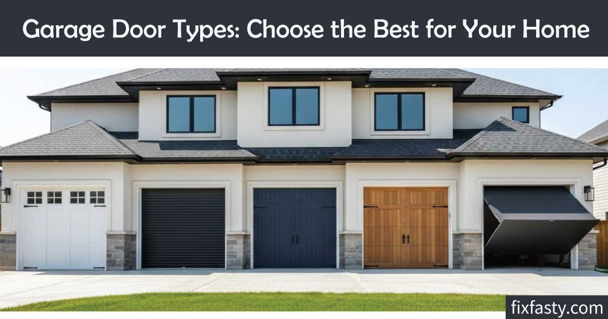 Garage Door Types: Choose the Best for Your Home