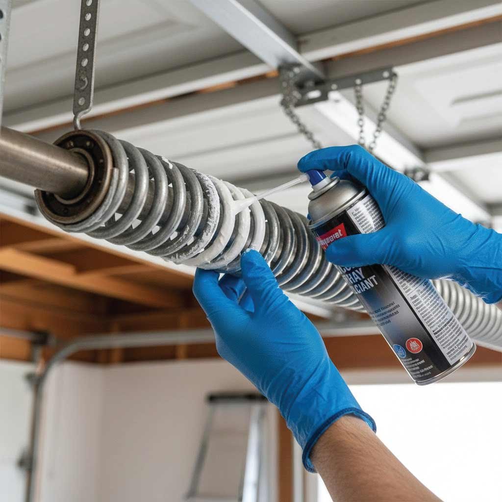How to Oil Garage Door Springs