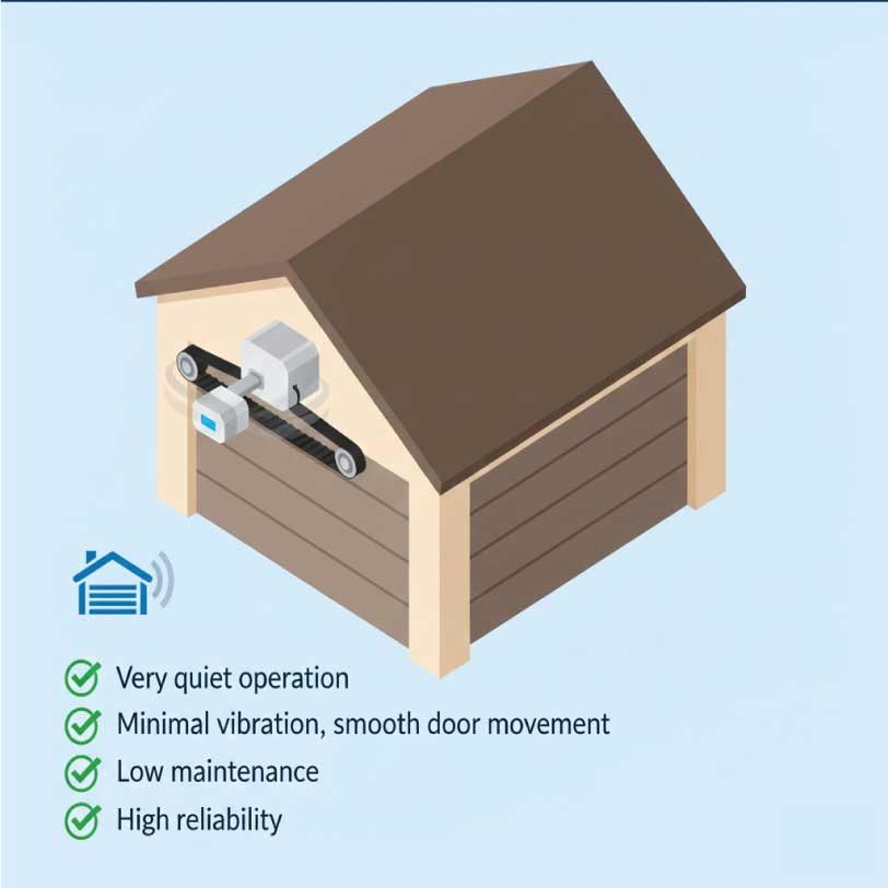Belt Drive Garage Door Openers