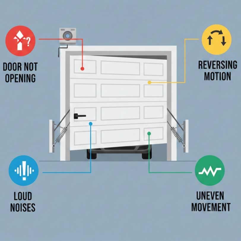 Common Garage Door Problems Explained