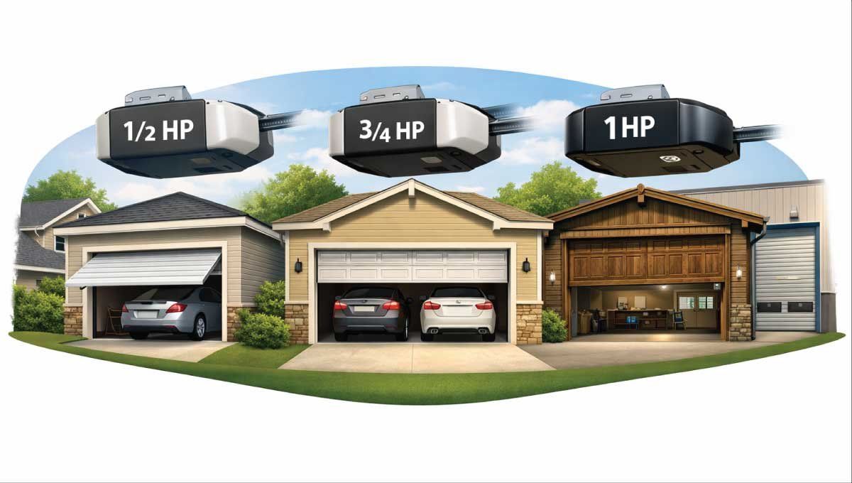 Consider Motor Power Relative to Your Garage Door Weight