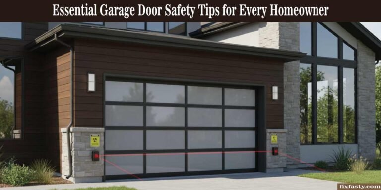 Essential Garage Door Safety Tips for Every Homeowner