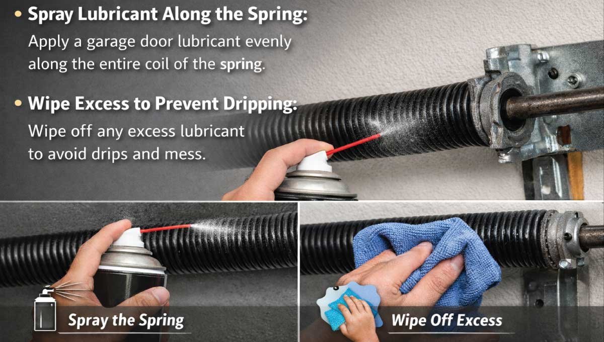 Lubricate the Springs Safely