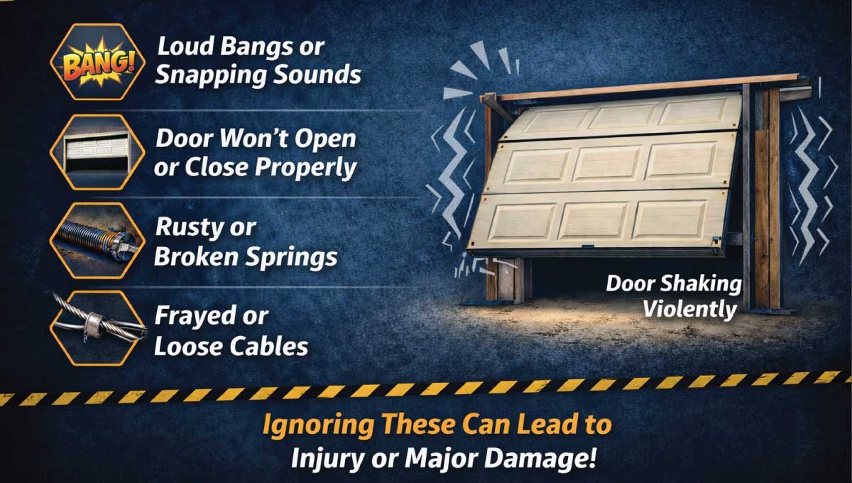 Signs Your Garage Door Needs Professional Help