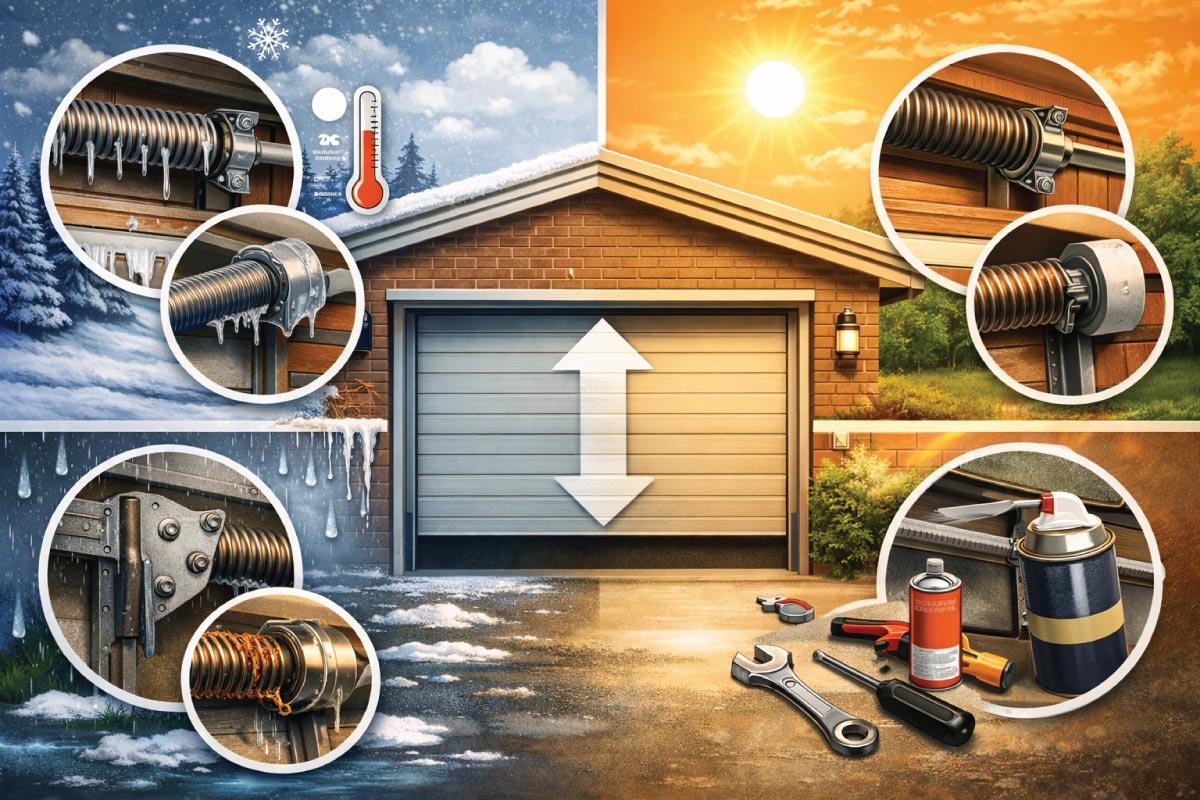 How Temperature and Weather Affect Garage Door Speed
