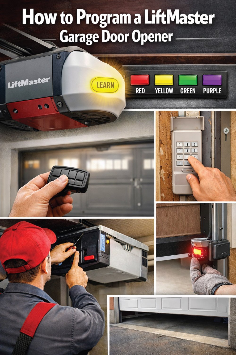How to Program a LiftMaster Garage Door Opener