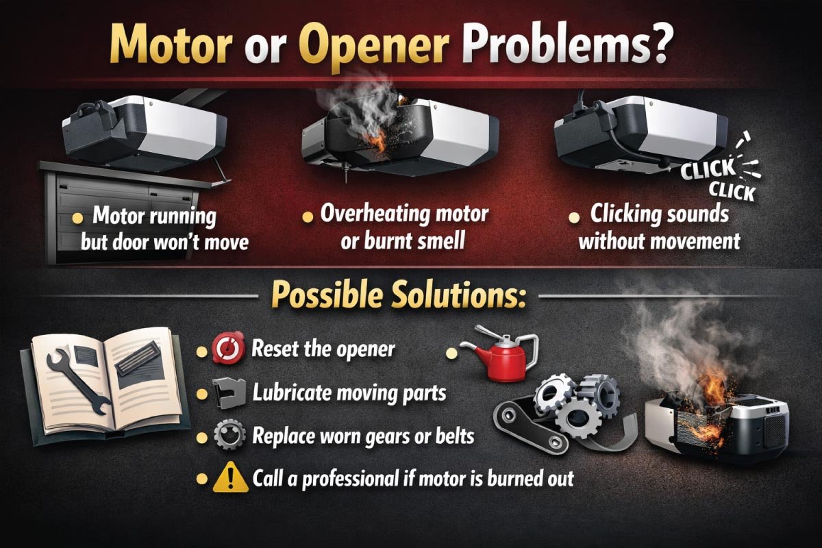 Motor or Opener Problems