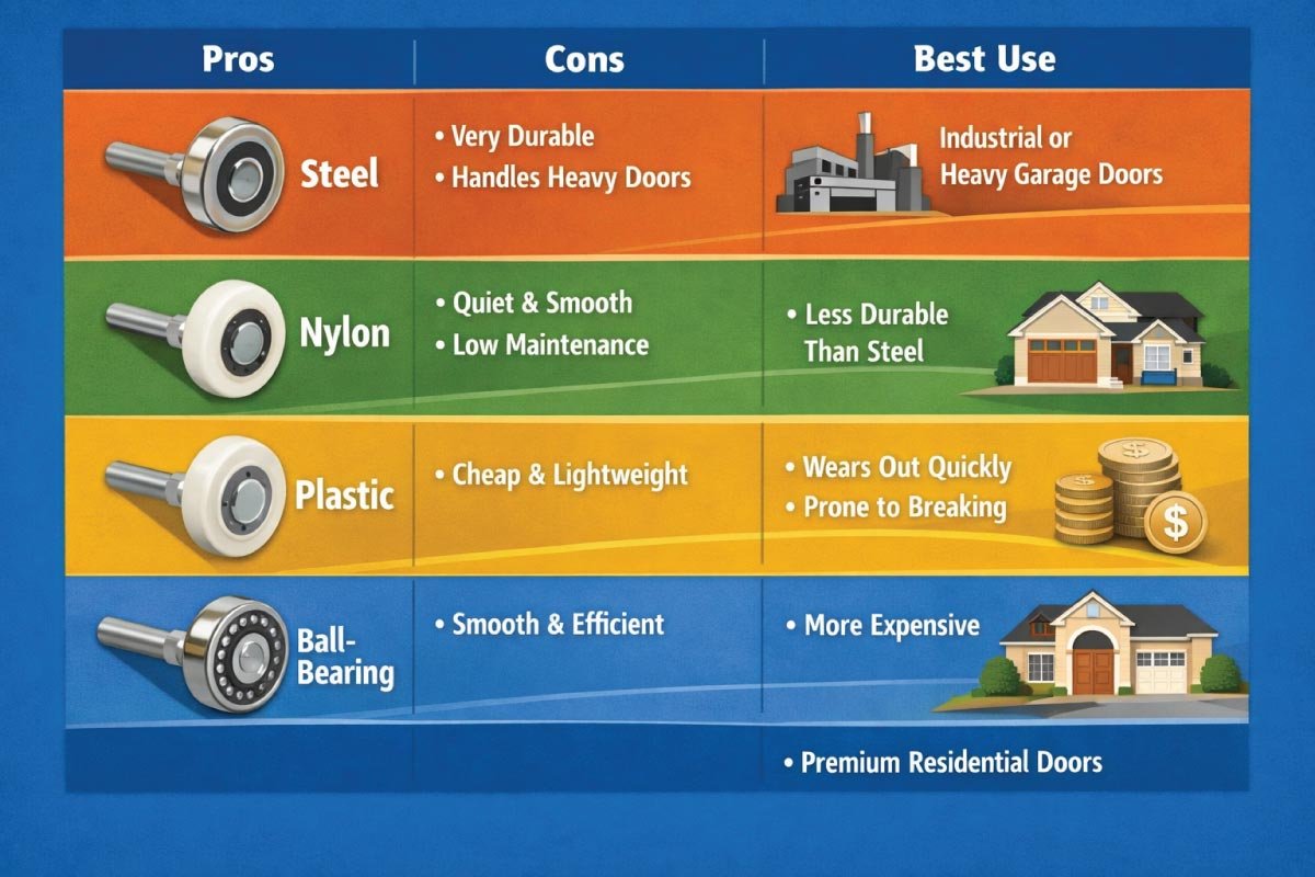 Roller Types and Their Pros & Cons