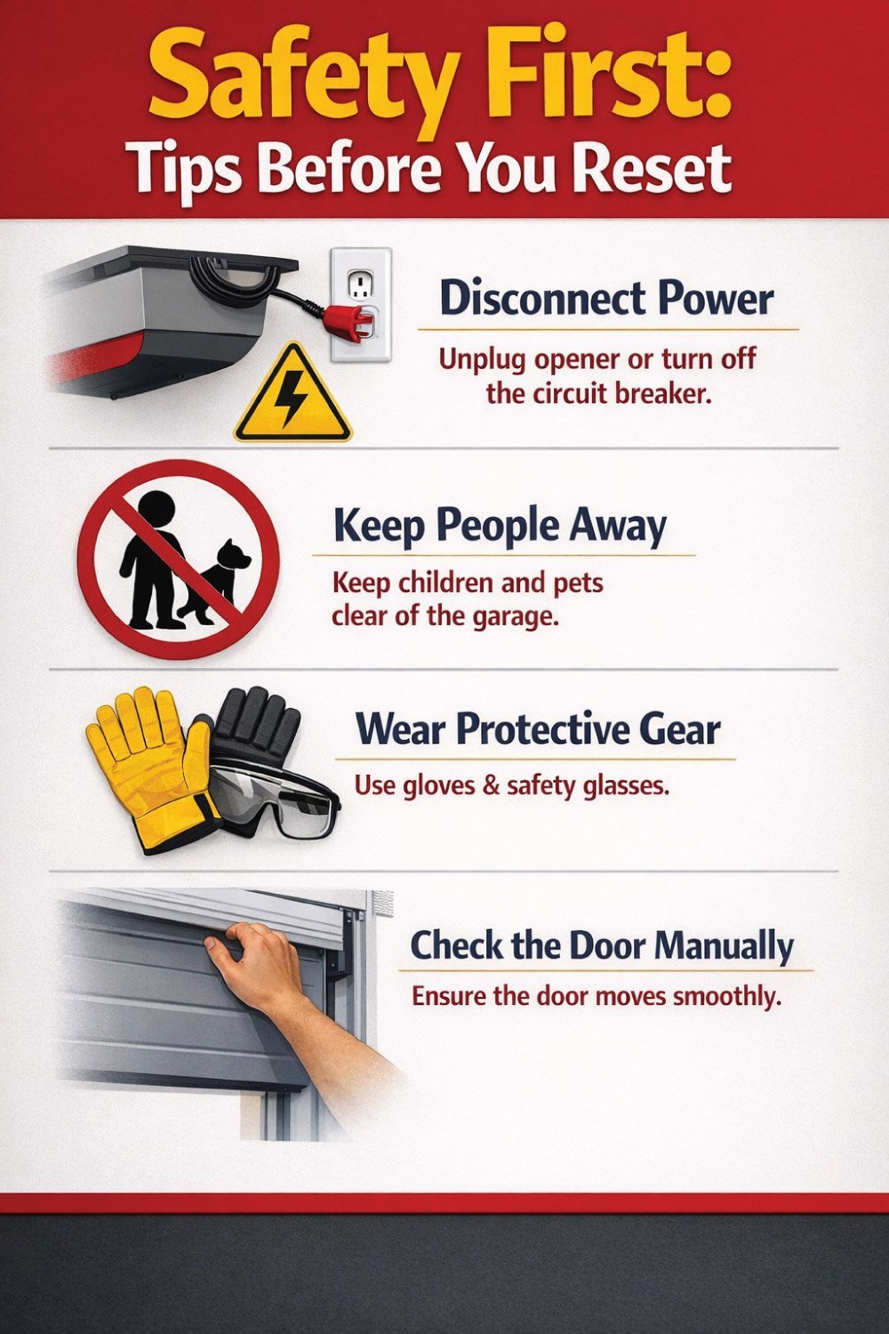 Safety First: Tips Before You Reset