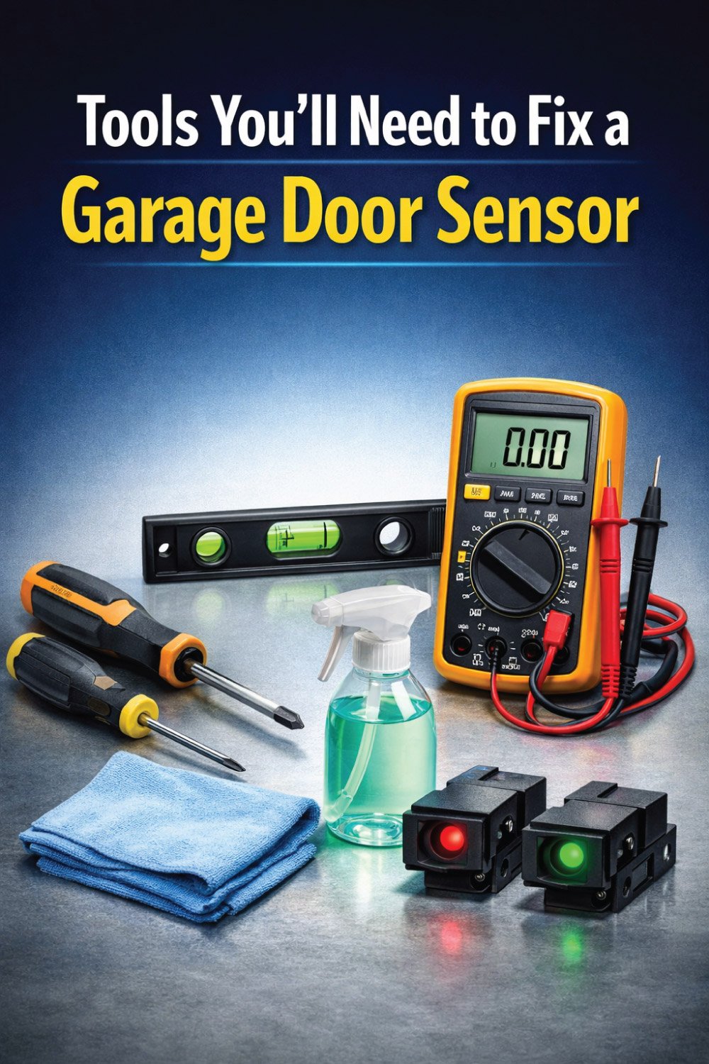 Tools You’ll Need to Fix a Garage Door Sensor
