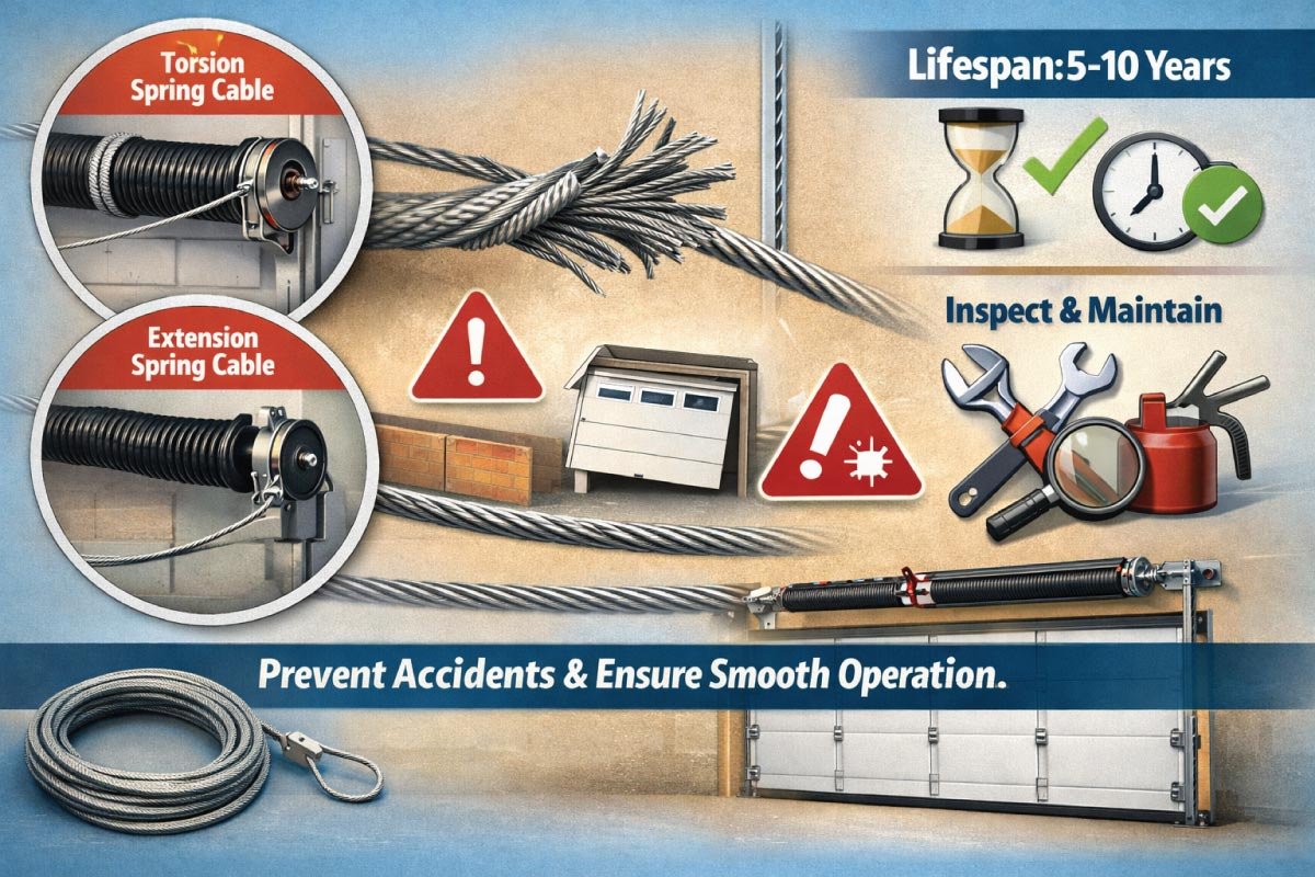 What Are Garage Door Cables