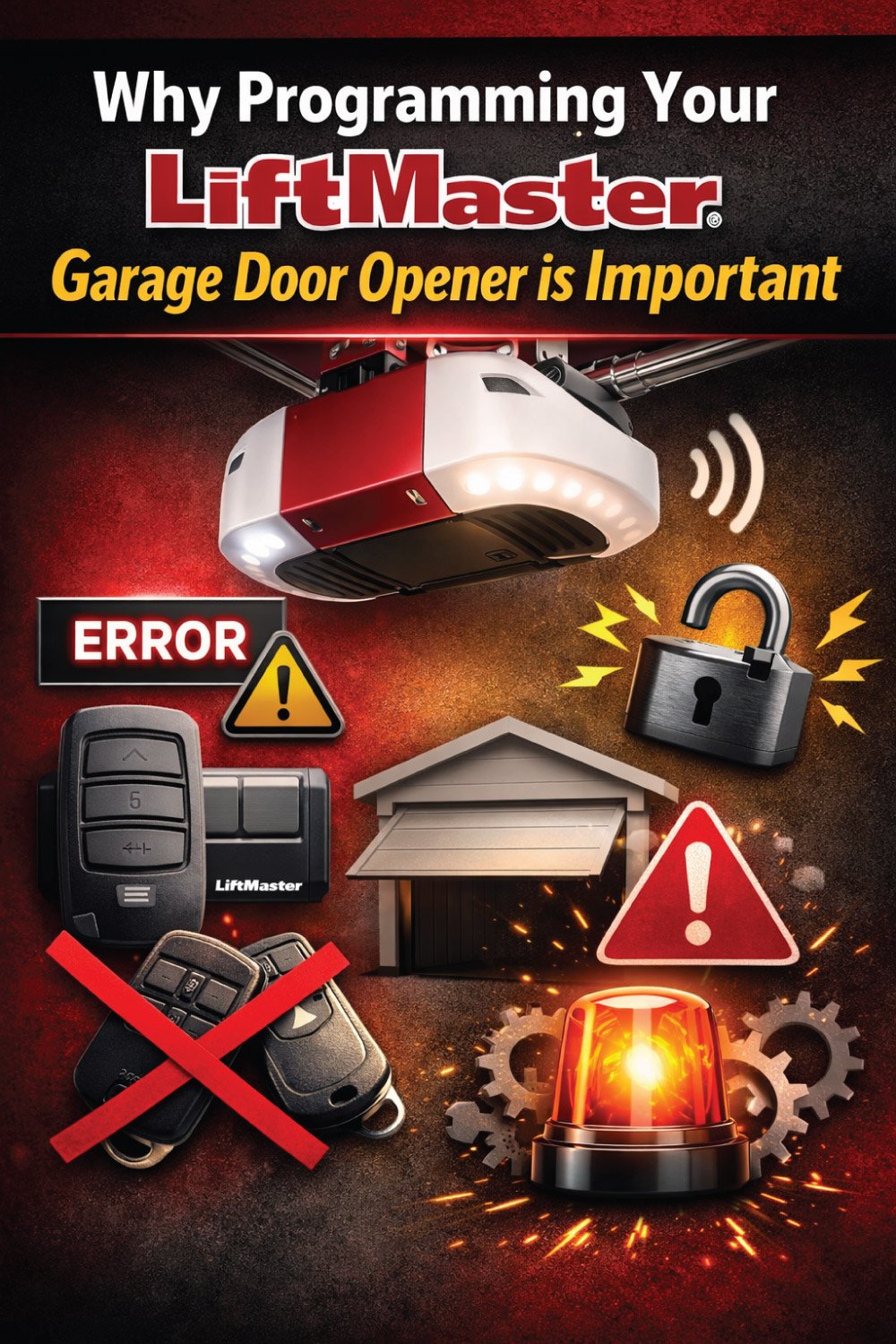 Why Programming Your LiftMaster Garage Door Opener is Important 1