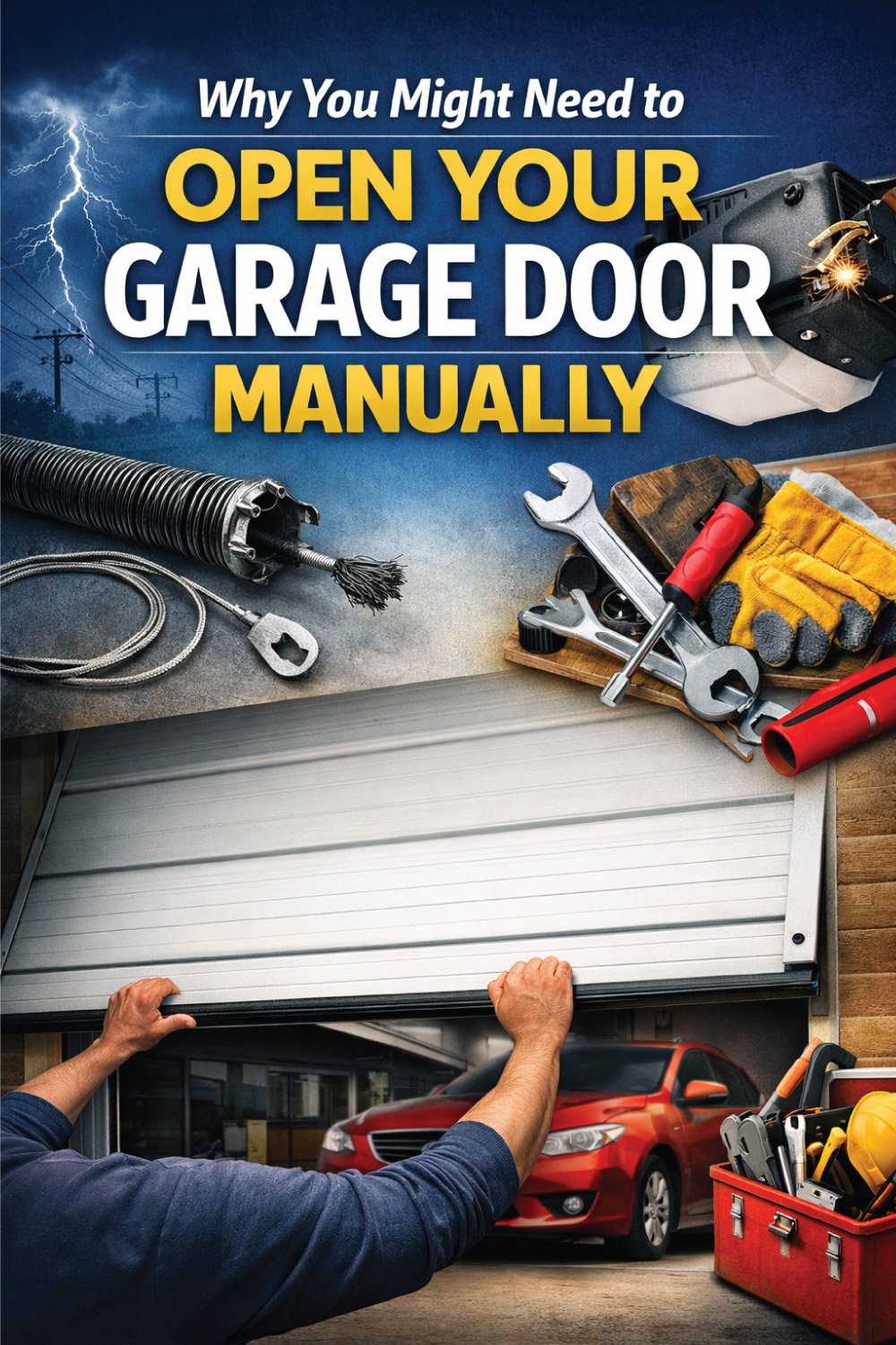 Why You Might Need to Open Your Garage Door Manually