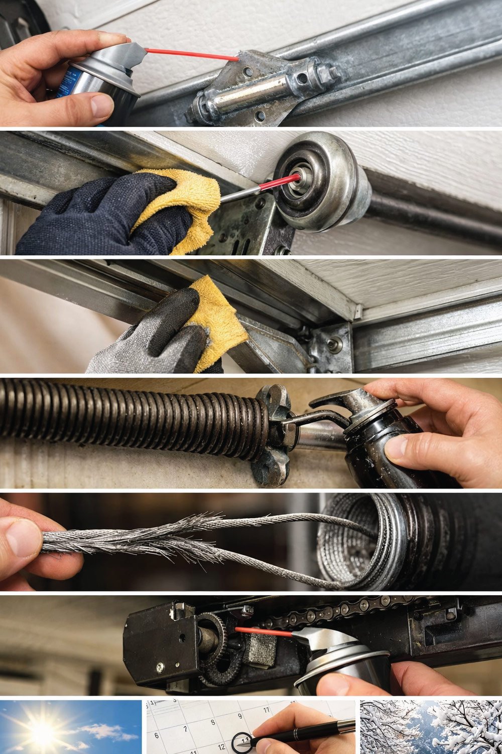 Garage Door Maintenance Schedule