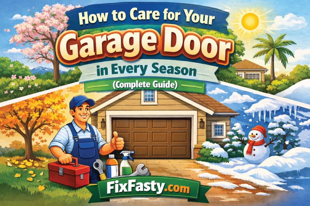 How to Care for Your Garage Door in Every Season (Complete Guide