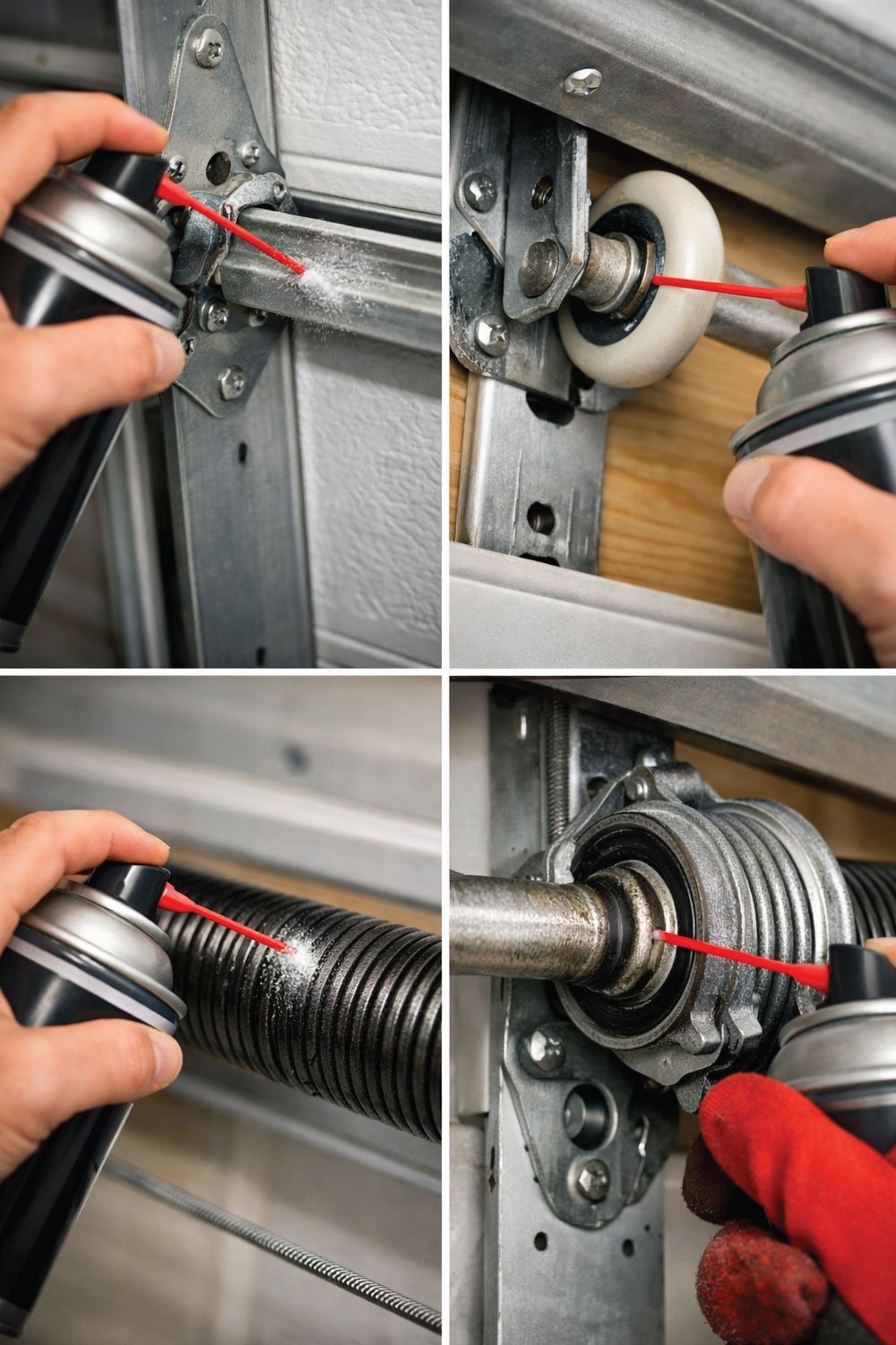 Lubricate Moving Parts