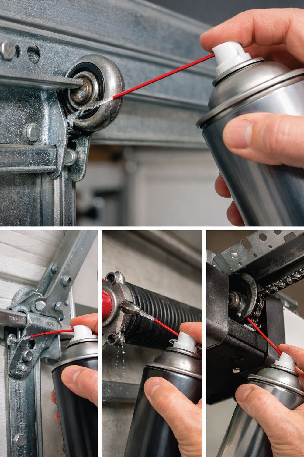 Lubricating Moving Parts (Every 3–6 Months)