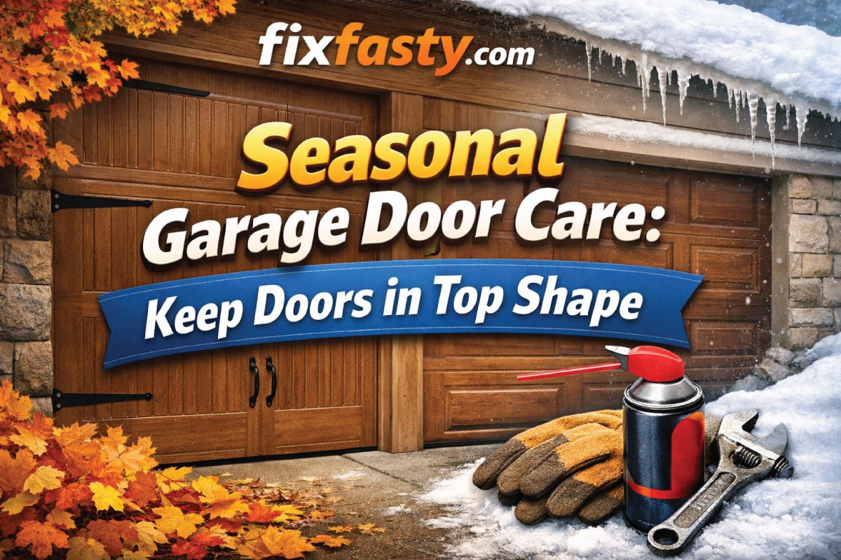 Seasonal Garage Door Care: Keep Doors in Top Shape