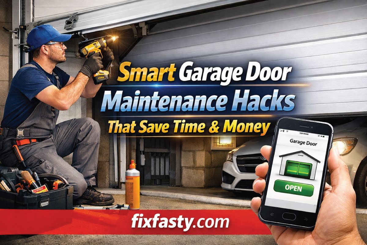Smart Garage Door Maintenance Hacks That Save Time & Money