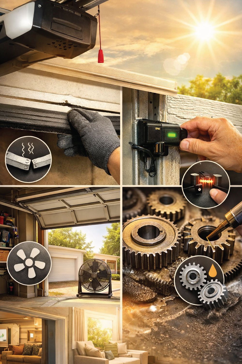 Summer Garage Door Care: Beat the Heat