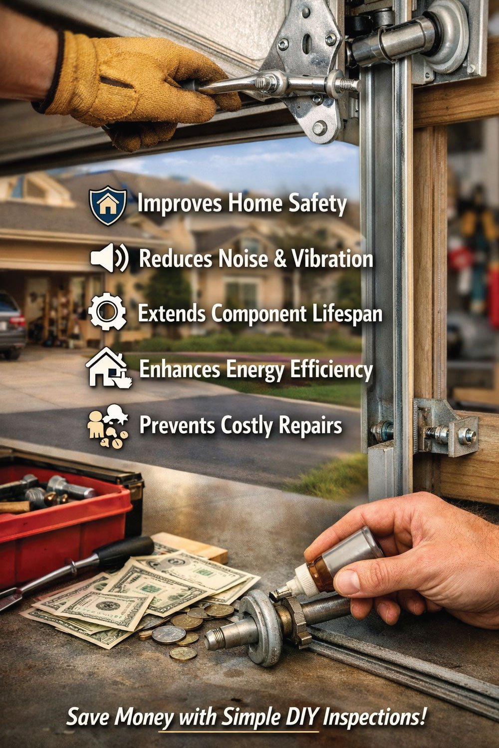 Why DIY Garage Door Maintenance Matters