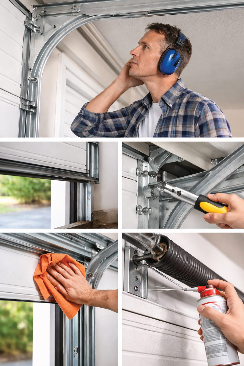 Year-Round Garage Door Maintenance Tasks