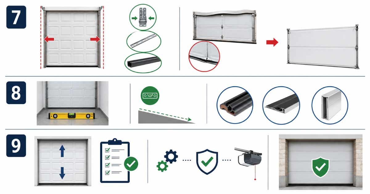 Address Warped or Bent Door Panels