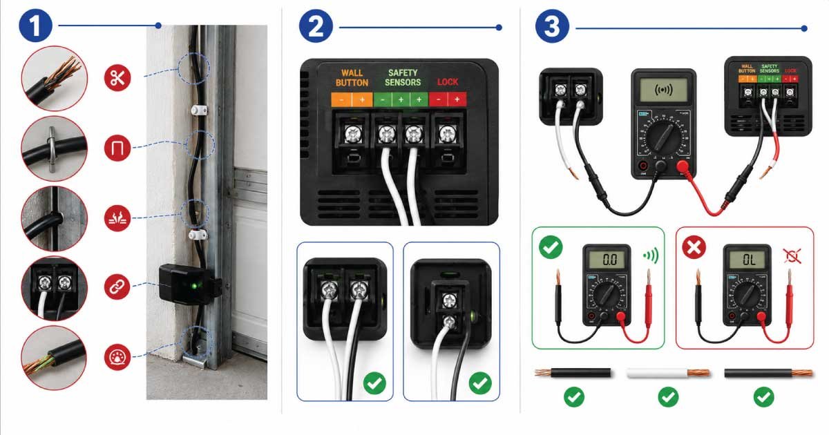 Inspect the Sensor Wires Visually