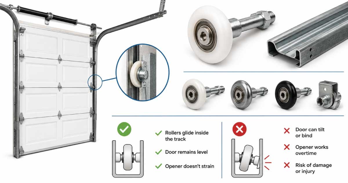 Understanding Garage Door Wheels and Tracks
