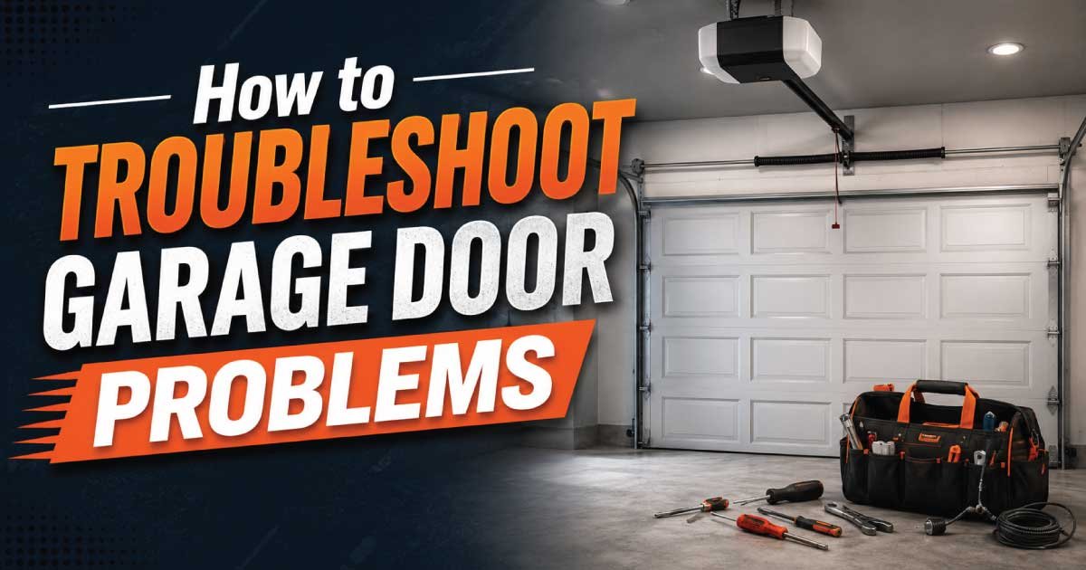 How to Troubleshoot Garage Door Problems
