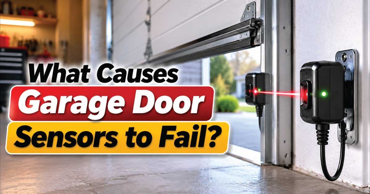 What Causes Garage Door Sensors to Fail
