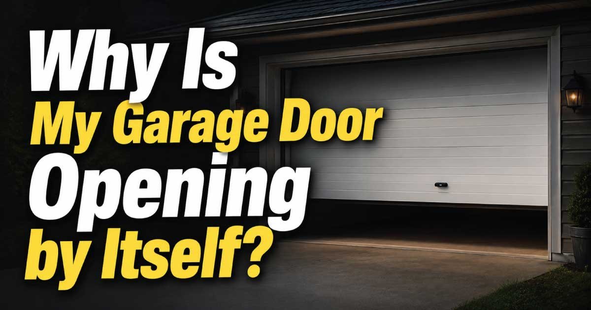 Why Is My Garage Door Opening by Itself