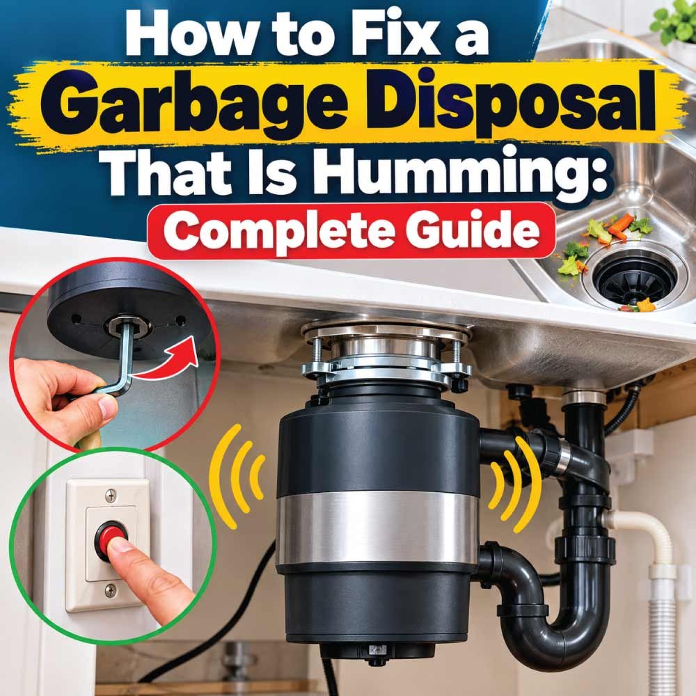 How to Fix a Garbage Disposal That Is Humming