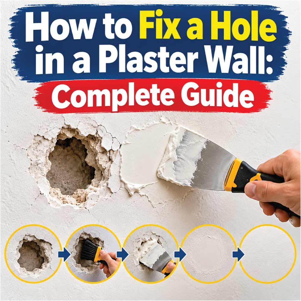 How to Fix a Hole in a Plaster Wall