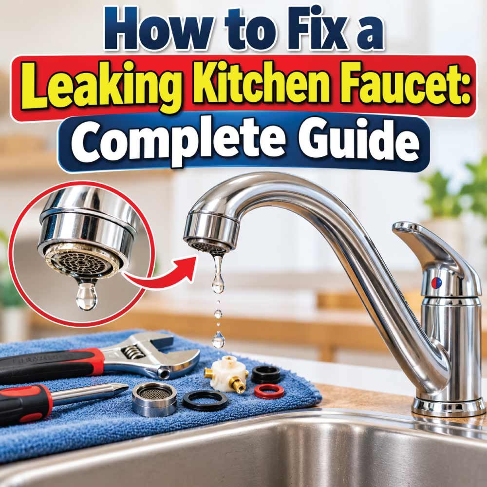 How to Fix a Leaking Kitchen Faucet