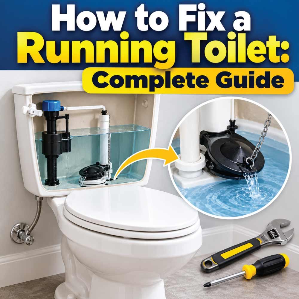 How to Fix a Running Toilet